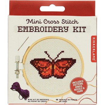 KIT BRODERIE PAPILLON