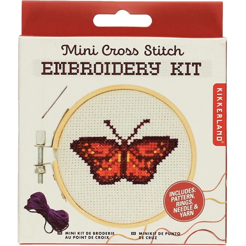 KIT BRODERIE PAPILLON