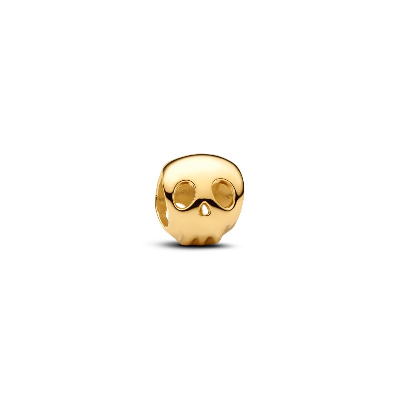 MINI CHARM TÊTE DE MORT DORÉ