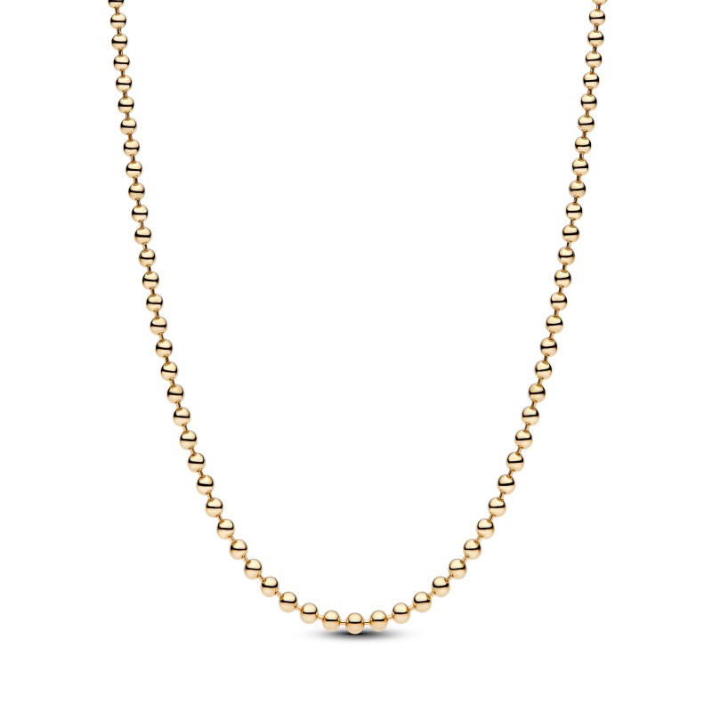 364354C00-50 14K GOLD-PLATED BALL CHAIN