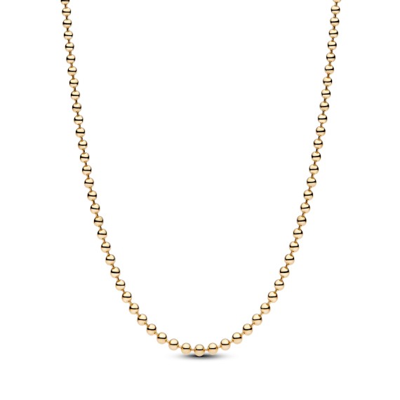 364354C00-50 14K GOLD-PLATED BALL CHAIN