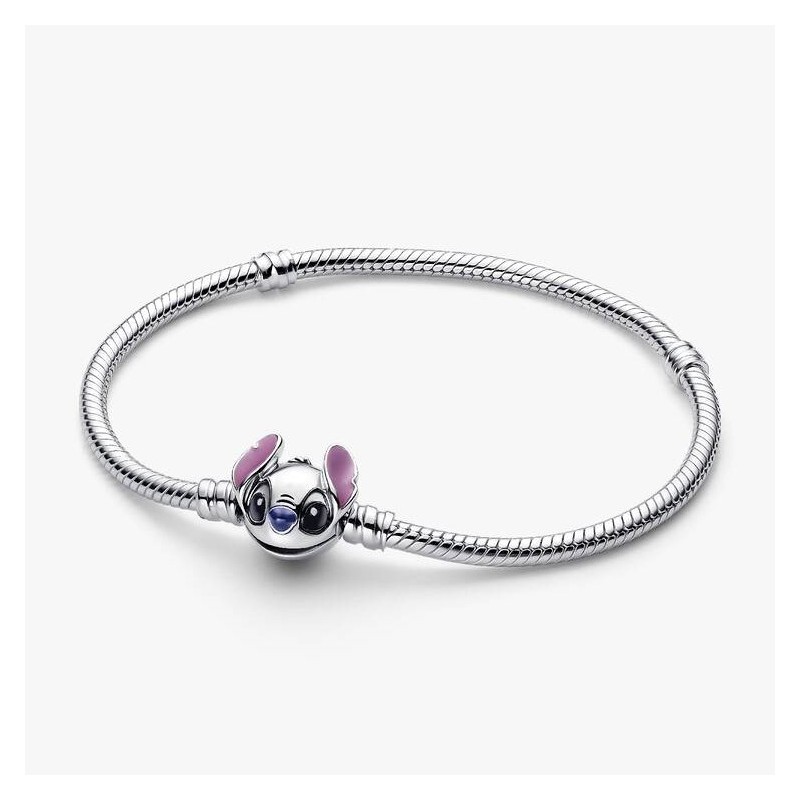 BRACELET MAILLE SERPENT DISNEY STITCH 18CM