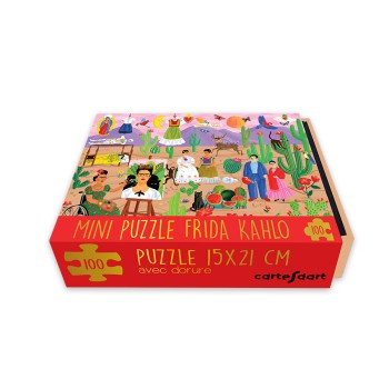 MINI PUZZLE KAHLO - 100 PIÈCES