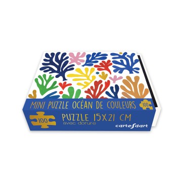 MINI PUZZLE ALGUES MARINES - 100 PIÈCES