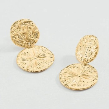 BOUCLES D OREILLES PENDANTES ASTRÉE - DORÉ