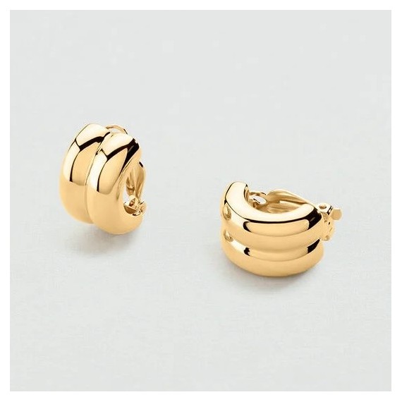 BOUCLES D OREILLES CLIPS TURENNE - DORÉ