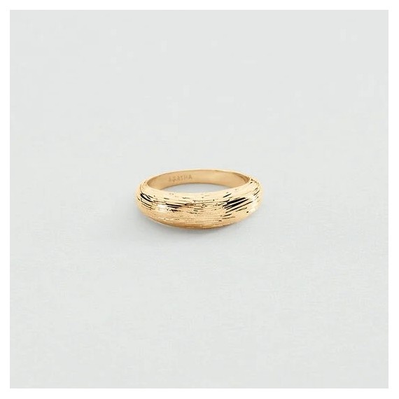 BAGUE FINE CHARLOT - DORÉ T56