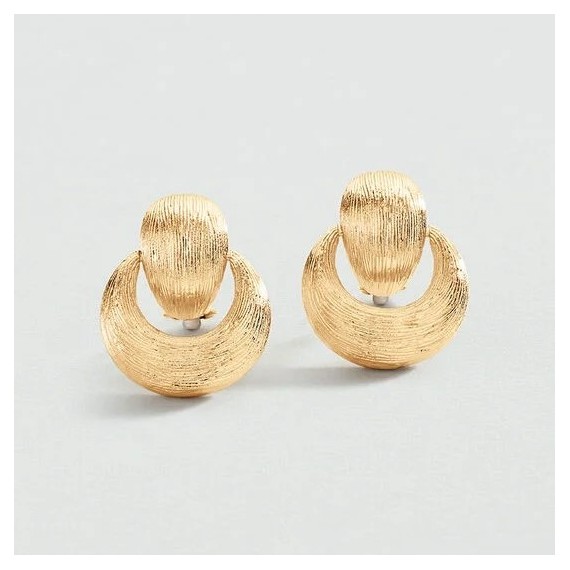 BOUCLES D OREILLES CLIPS CHARLOT - DORÉ