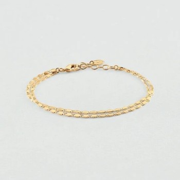 BRACELET SOUPLE JUSSIEU - DORÉ