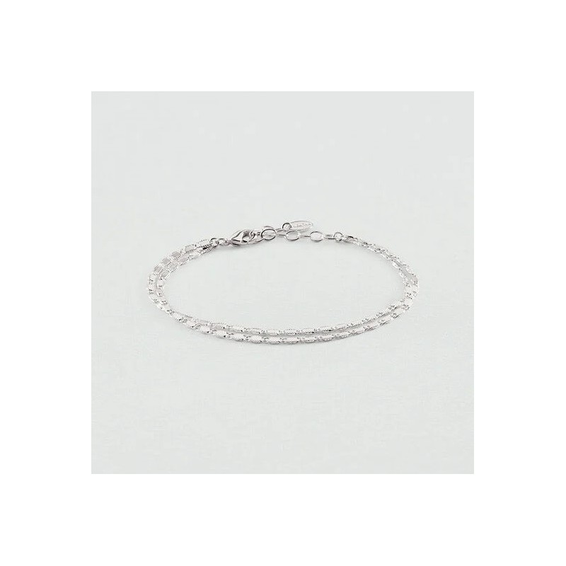 BRACELET SOUPLE JUSSIEU - ARGENTÉ