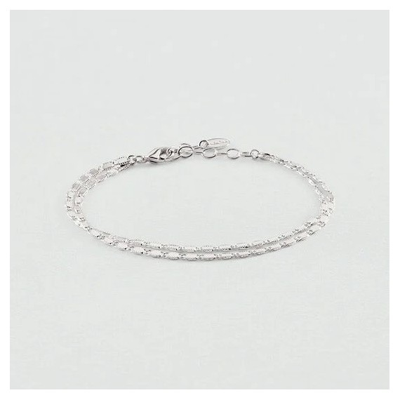 BRACELET SOUPLE JUSSIEU - ARGENTÉ