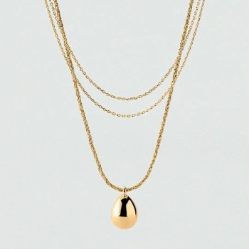 COLLIER MI-LONG MADELEINE - DORÉ