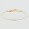 BRACELET SOUPLE ODÉON - DORÉ