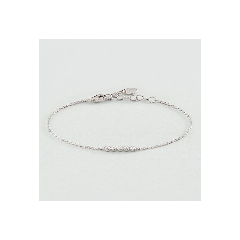 BRACELET SOUPLE ODÉON - ARGENTÉ