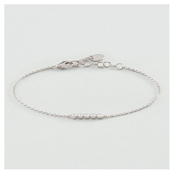 BRACELET SOUPLE ODÉON - ARGENTÉ