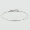 BRACELET SOUPLE ODÉON - ARGENTÉ