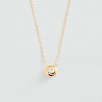 COLLIER MI-LONG ODÉON - DORÉ