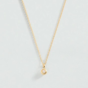 COLLIER MI-LONG ODÉON - DORÉ