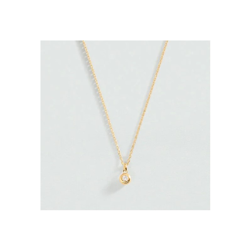 COLLIER MI-LONG ODÉON - DORÉ