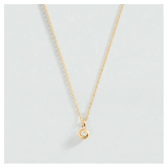 COLLIER MI-LONG ODÉON - DORÉ