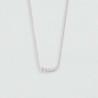 COLLIER MI-LONG ODÉON - ARGENTÉ