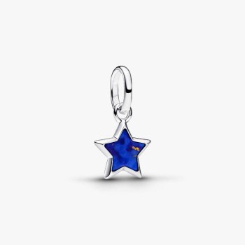 MINI CHARM PENDANT ÉTOILE BLEUE