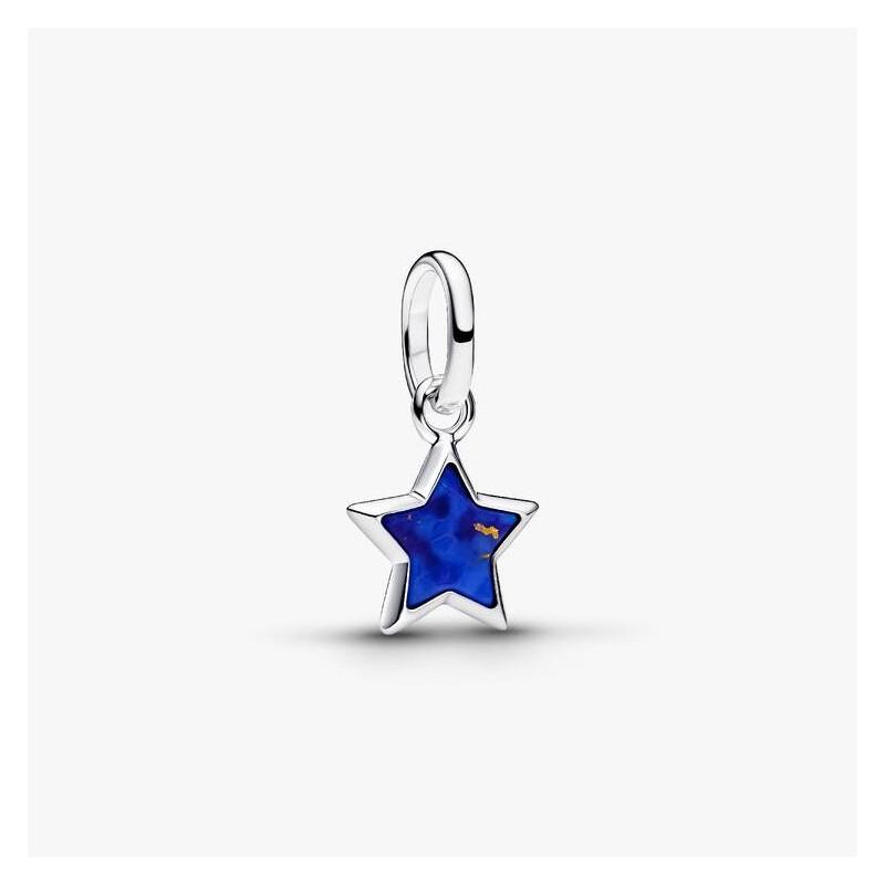 MINI CHARM PENDANT ÉTOILE BLEUE