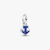 MINI CHARM PENDANT ANCRE BLEUE
