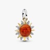 CHARM PENDANT SOLEIL ET TOURBILLONS BIMATIÈRE