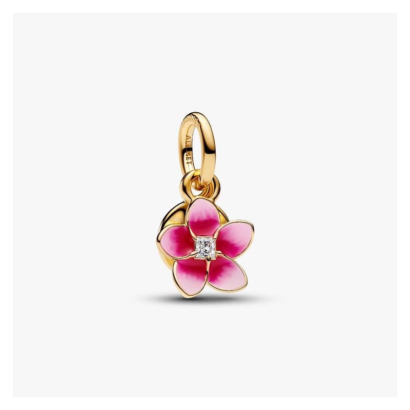 CHARM PENDANT DISNEY VAIANA FLEUR DE PLUMERIA DORÉ