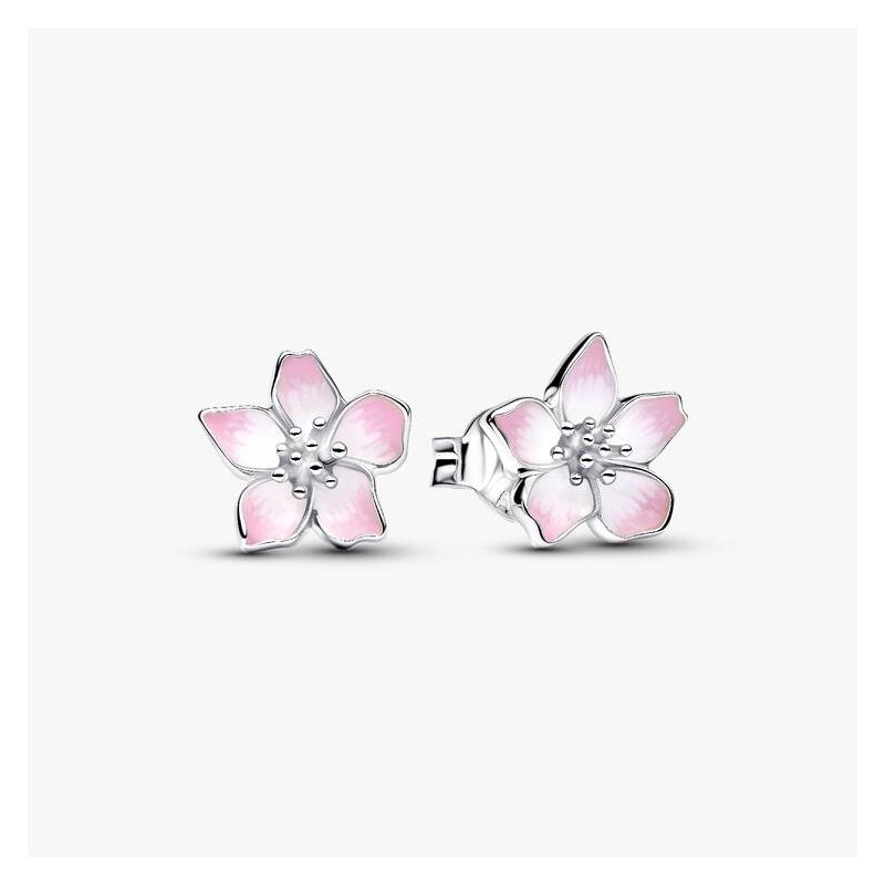CLOUS D OREILLES FLEUR DE CERISIER