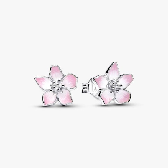 CLOUS D OREILLES FLEUR DE CERISIER