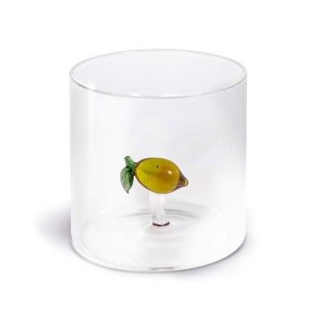 VERRE CITRON 25CL EN BOROSILICATE
