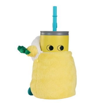 GOBELET ISOTHERME AVEC HOUSSE PELUCHE - PIP