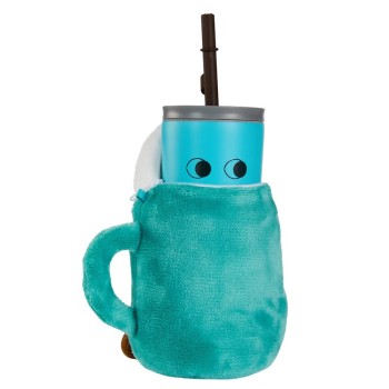 GOBELET ISOTHERME AVEC HOUSSE PELUCHE - PINA