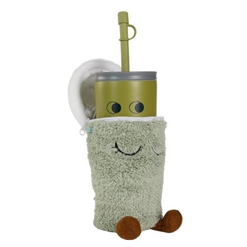 GOBELET ISOTHERME AVEC HOUSSE PELUCHE - MIMI