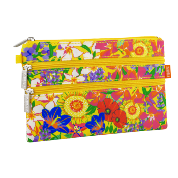 POCHETTE 3 ZIPS ZIP IT - PROVENCE