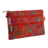 POCHETTE 3 ZIPS ZIP IT - COQUELICOTS