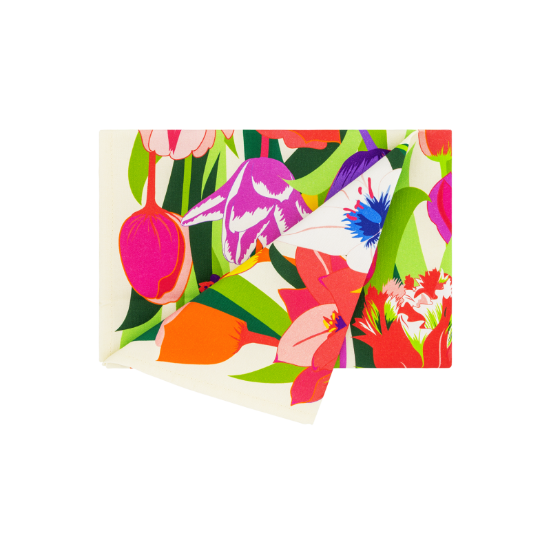 TORCHON AH! TACHE MOI - TULIPES