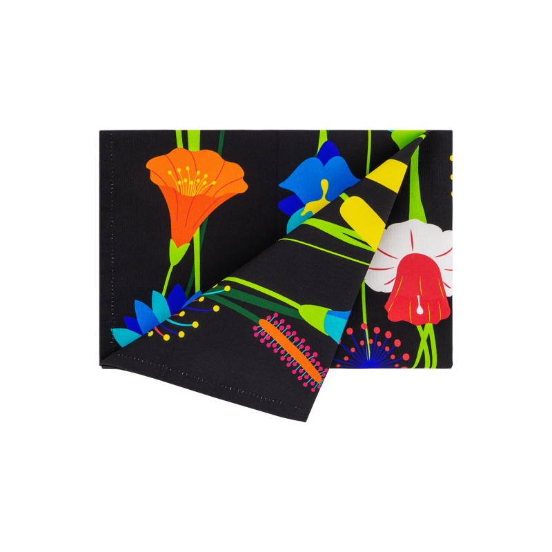 TORCHON AH! TACHE MOI - JARDIN FLEURI