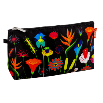 TROUSSE À MAQUILLAGE ZIP GLAM - JARDIN FLEURI
