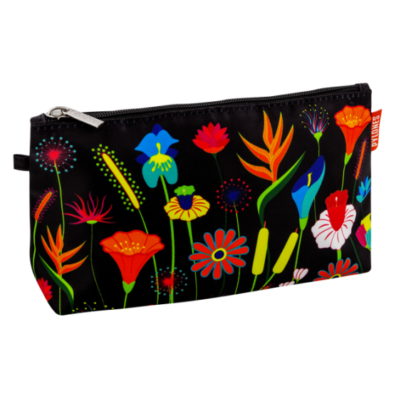TROUSSE À MAQUILLAGE ZIP GLAM - JARDIN FLEURI