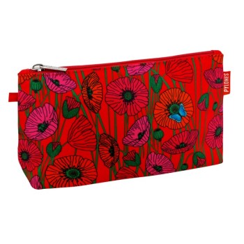 TROUSSE À MAQUILLAGE ZIP GLAM - COQUELICOTS