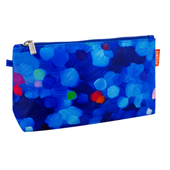 TROUSSE À MAQUILLAGE ZIP GLAM - BLUE PALETTE