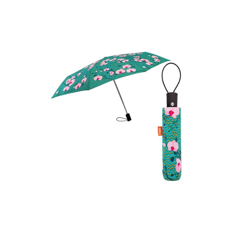 PARAPLUIE PLIANT - ORCHID BLEU