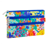 POCHETTE 3 ZIPS ZIP IT - BOUQUET