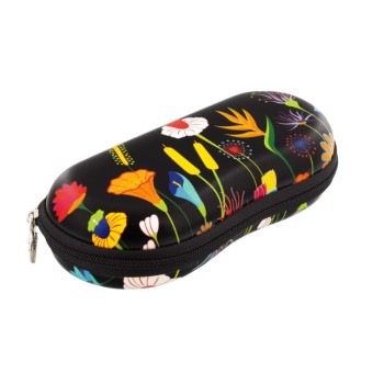 ÉTUI À LUNETTES RIGIDE VOYAGE - JARDIN FLEURI