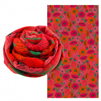 FOULARD/PARÉO BALADE - COQUELICOTS