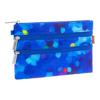 POCHETTE 3 ZIPS ZIP IT - BLUE PALETTE