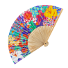 ÉVENTAIL EN PAPIER ET BAMBOU - BOUQUET